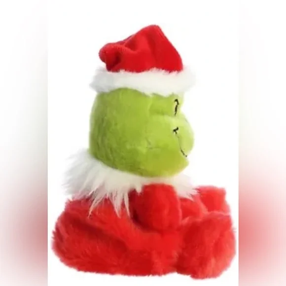 NWT 5” Grinch Wearing Santa Claus Outfit Palm Pals — Holiday Collection - Picture 3 of 3